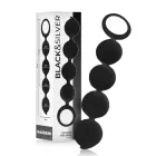 Black&Silver Lennon Intimate Sphere System 4 silikoninių rutuliukų sistema – 15 cm – Juodas — Nuotrauka 2