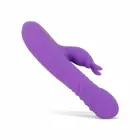 Teazers Heating sildošais truša vibrators – 22.5 cm (8.8″) – violets — Foto 6