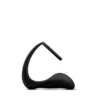 Anal Adventures кольцо для члена и пробка – Черный Фото num