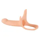 Silikoninis strap-on dildo prailginimas – 16 cm (6.3″) – Juodas — Nuotrauka 6