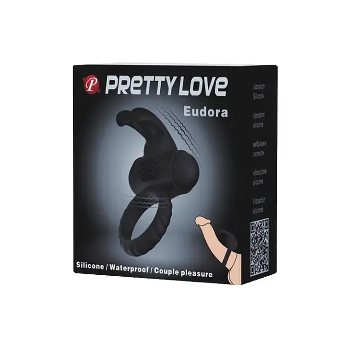 PRETTY LOVE - EUDORA Вибрирующее кольцо для члена