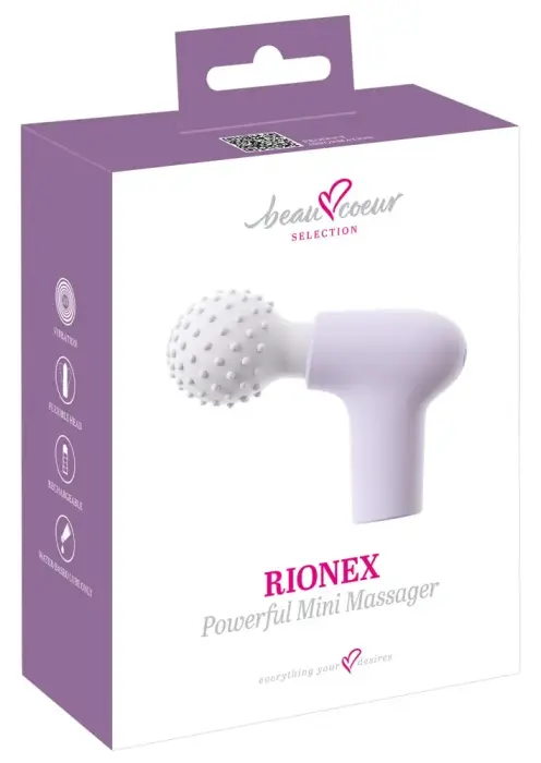 beau cœur Rionex мини-вибратор – 11.1 cm (4.4″) – розовый