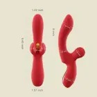 HoneyPlayBox Fortexa Red - Precision A-Spot Tapping Vibrator – Red — Photo 2
