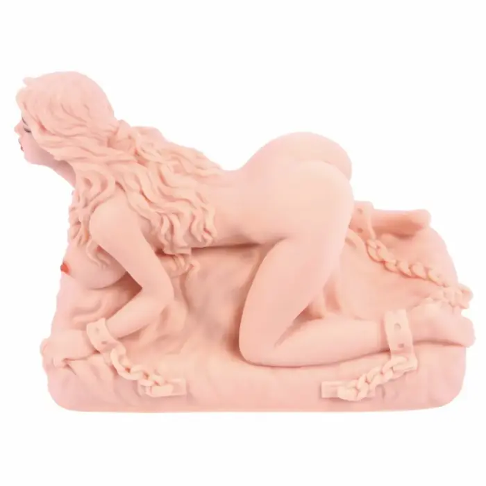 Kokos Isabel locekļa uzmava – 18 cm – miesas krāsa
