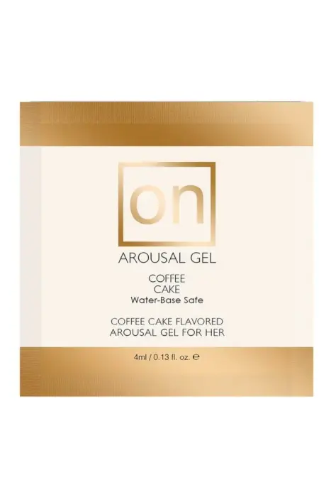 SENSUVA ON Coffee Cake Arousal Gel – 6 мл – веганская формула на водной основе