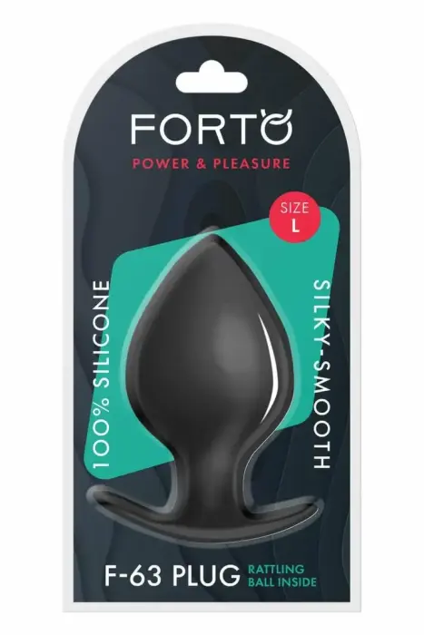 FORTO F-63 Rattler Spade Plug – 11.5 cm – Black