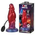 Power Monsters Shadow Behemoth – 22 cm Rippled Monster Silikona Dildo Foto 1