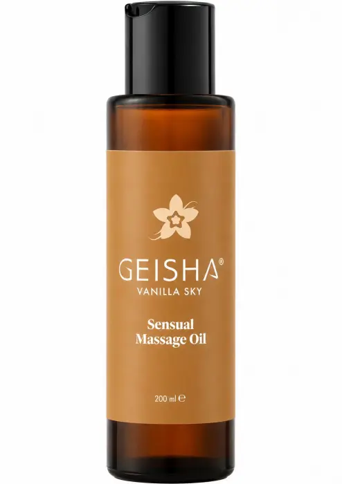 GEISHA sensuaalne massaažiõli – vanilli – 200 ml