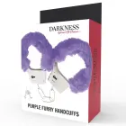 Darkness Metal Handcuffs Lilac Lined – Adjustable Comfortable Design — Photo 3