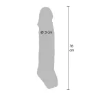 TOYJOY Get Real Extension Sleeve – 16 cm (6.3″) – Clear — Photo 3