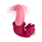 Teazers Double Tongue vibrators – rozā — Foto 8