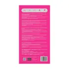 Osci 3 svārstīgs sildošais truša vibrators – 15 cm – rozā — Foto 2