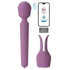 SVAKOM Emma Neo 2 wand masāžas vibrators ar truša stiprinājumu – 21 cm (8.2″) – rozā — Foto 2