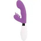 Dorcel Glossy Elvi – вибратор-кролик с двойным мотором – 10 режимов, силикон – фиолетовый – 12 см — Фото 3