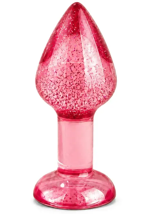 Bloomé by TOYJOY Stardust – resin anal plug with glitter – M