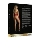 Merry babydoll naktskrekls un stringi – dziļi sarkans – viens izmērs Foto 3