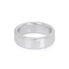 Aluminum Cock Ring – 4 cm – Silver — Photo 2