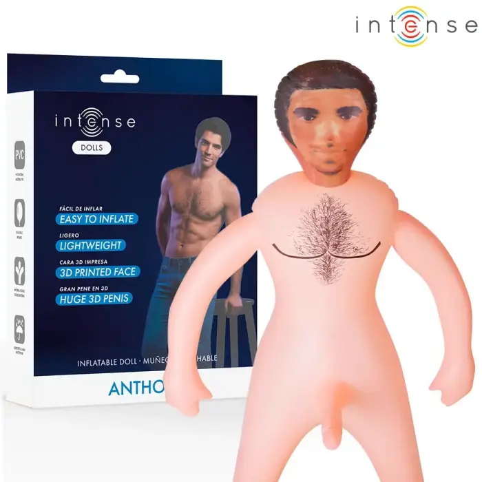 INTENSE DOLLS Anthony Inflatable Male Doll – 145 cm