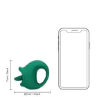 Clitoral Stimulator with Licking and Vibrating Functions – Green — Photo 8