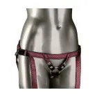 The Regal Duchess Faux Leather Body Harness – Red — Photo 1