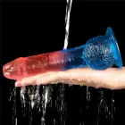 Dazzle Studs Realistic Dildo with Suction Cup – 19 cm (7.5″) – Multicolored — Photo 8