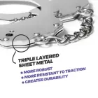 Lust Metal Handcuffs – Silver — Photo 3