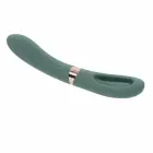 Двойной вибратор Evolved Novelties Chick Flick – 21.8 cm (8.6″) – зеленый — Фото 7
