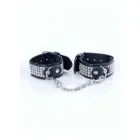 Fetish B - Series Handcuffs with cristals 3 cm Silver Photo