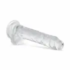 TOYJOY Crystal Clear dildo – 17 cm (6.7″) – skaidrus — Nuotrauka 4