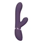 Tani pirksta vibrators ar pulsa viļņu stimulāciju – violets — Foto 3