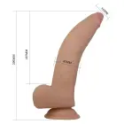 Pretty Love Xander – Sliding Skin reālistiskais dildo – 20 cm — Foto 8