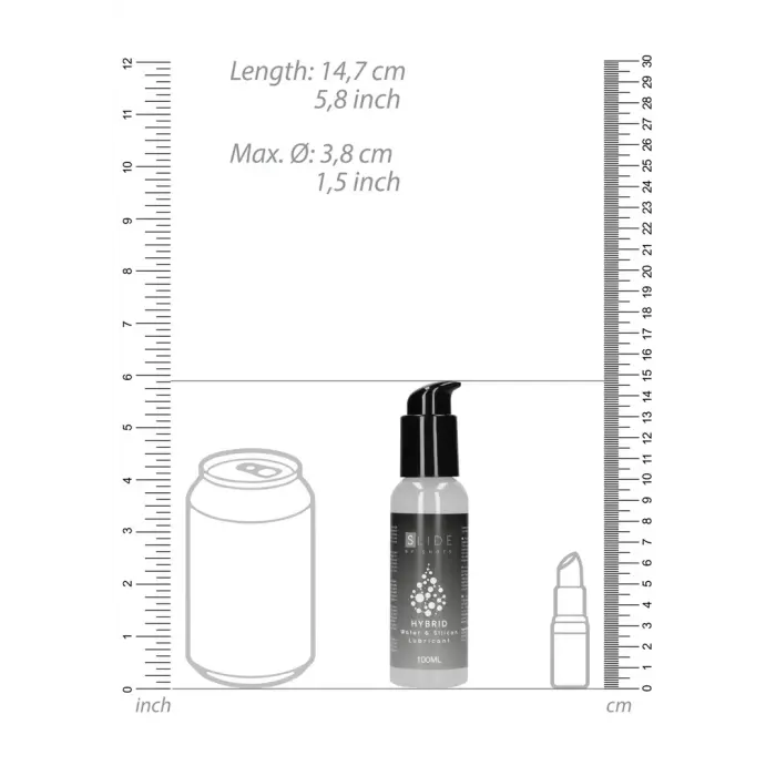 Slide hibrīda lubrikants – 100 ml Foto 3