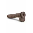 Blush Au Naturel Daddy 14" – divslāņu Sensa Feel dildo ar piesūcekni – miesas krāsā – 35,6 cm — Foto 5
