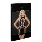 Noir Laced Powerwetlook Dress – Black – S — Photo 1