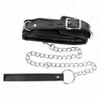 KINK Adjustable Metal Collar with Belt 65 cm – Silver — Photo 3