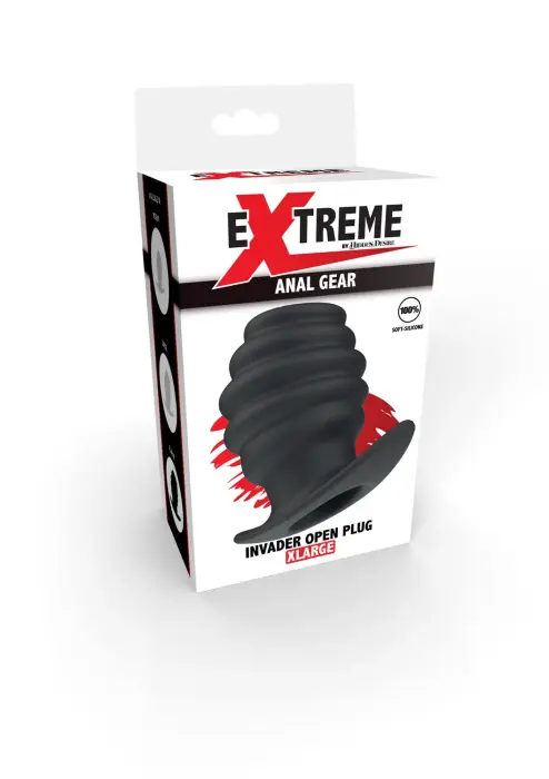 Invader atviras kištukas XL – 23+ cm – Juodas Photo