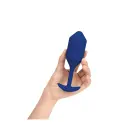 B-Vibe vibreeriv anaaltapp Snug Plug 4 – Sinine — Foto 7
