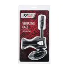 Вибрирующее кольцо для члена с стимулятором клитора – черный Фото num