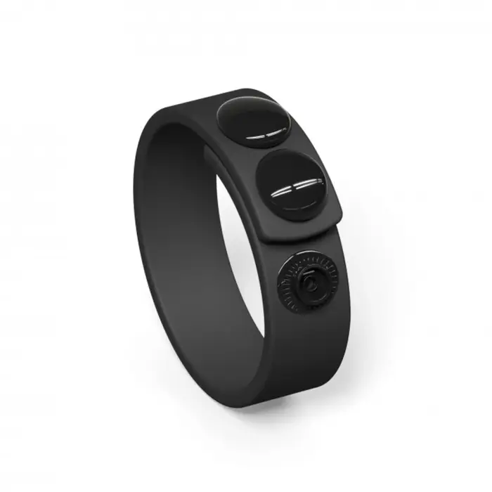 HERO RING – regulējams dzimumlocekļa gredzens – melns Foto 2