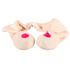 Plush Boob Scarf – Funny Party Accessory — Photo 3