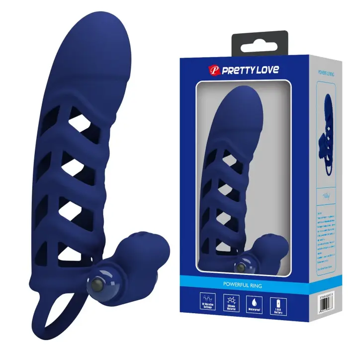 PRETTY LOVE - Powerful vibrating cock ring with 10 vibration functions