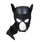 Neoprene Puppy Dog BDSM Hood – Black – L — Photo 3