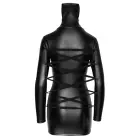 Cottelli BONDAGE must matt pikkade varrukatega kleit kõrge kaelusega – M — Foto 8