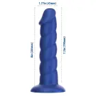 Addiction Fantasy Unicorn Blue rievots dildo – 20 cm (8″) – zils — Foto 5