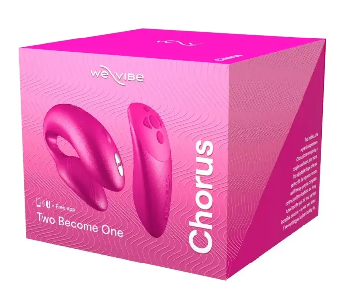 We-Vibe Chorus двойной вибратор – 7.8 см (3.1″) – розовый