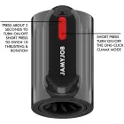 Jamyjob Vortex Tech Turbo Masturbator – Black-Red — Photo 5