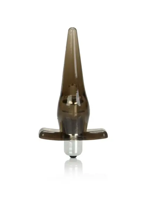 Mini Vibro Tease vibrējošs anālais spraudnis – 10.2 cm (4″) – Pelēks