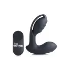 7X Power P-Stim Hollow Silicone Prostate Plug – 10.2 cm (4″) – Black — Photo 1