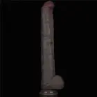 XXL Bendable Dual Layered Silicone Dildo – 36.8 cm (14.5″) – Black — Photo 14