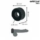 Addicted Toys Performance Ring Extra Thick 58 mm – must — Foto 4